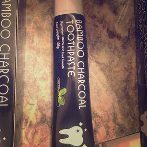 Bamboo charcoal toothpaste